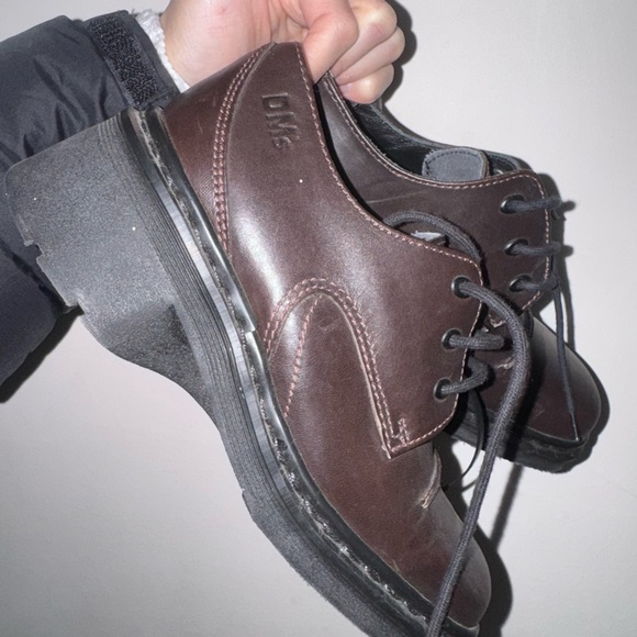 Dr. Martens Shoes - Dr. Martens Brown Leather 9264 Oxford Air Cushion Loafers